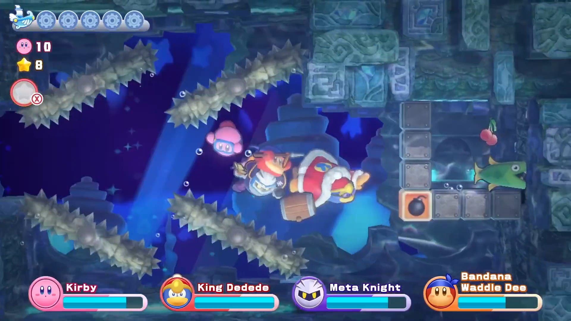 Multijugador Kirby Meta Knight Rey Dedede Waddle Dee