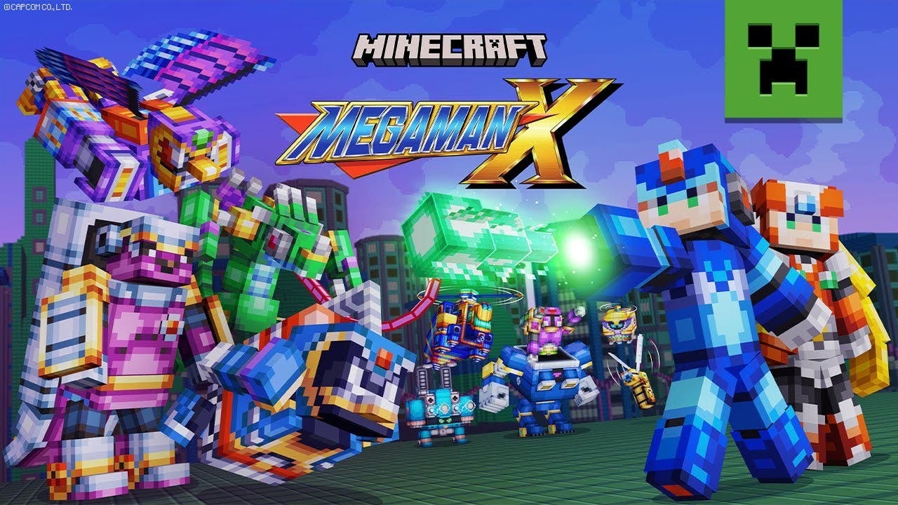 Minecraft revela DLC oficial de Mega Man X