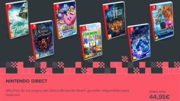 Los juegos del Nintendo Direct ya están listos para reservar en xtralife