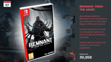 El postapocalíptico Remnant: From the Ashes llega a Nintendo Switch: reserva disponible