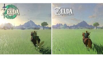 Interesantísima comparativa entre Zelda: Breath of the Wild y el último tráiler de Zelda: Tears of the Kingdom