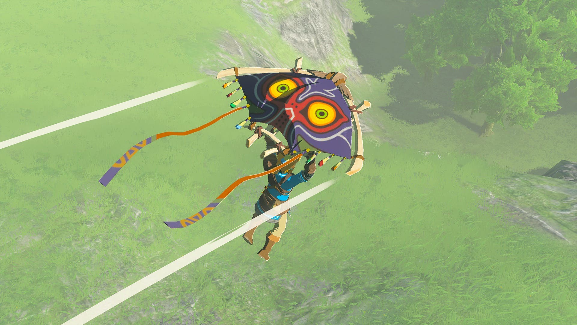 Podremos conseguir diferentes paravelas en Zelda: Tears of the Kingdom con amiibo