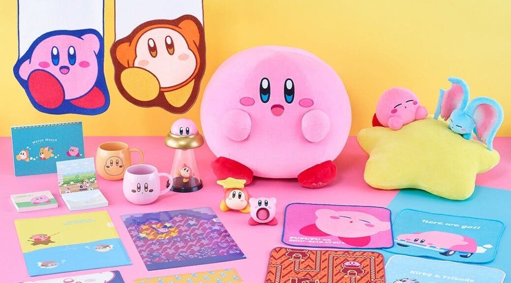 Nuevos artículos de merchandising de Kirby llegan a Japón