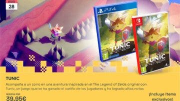 El encantador Tunic llega en formato físico para Nintendo Switch: reserva disponible