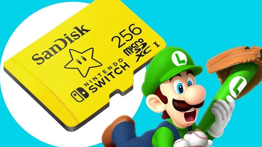 A precio mínimo: Así de rebajada está la tarjeta microSD de 256 GB Estrella oficial para Nintendo Switch