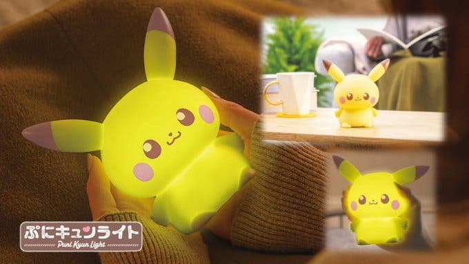 Pokémon está lanzando una adorable lámpara inspirada en Pikachu