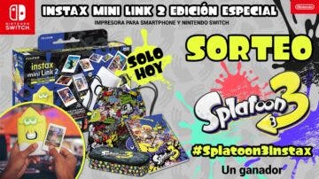Nintendo España sortea este genial pack de Splatoon 3 con #Splatoon3Instax