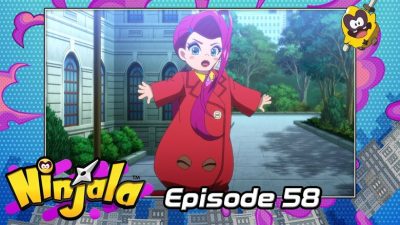 Ninjala estrena el episodio 58 de su anime oficial