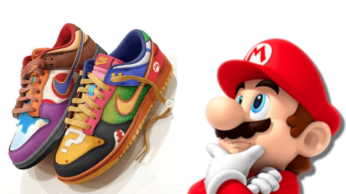 zapatillas mario nintendo