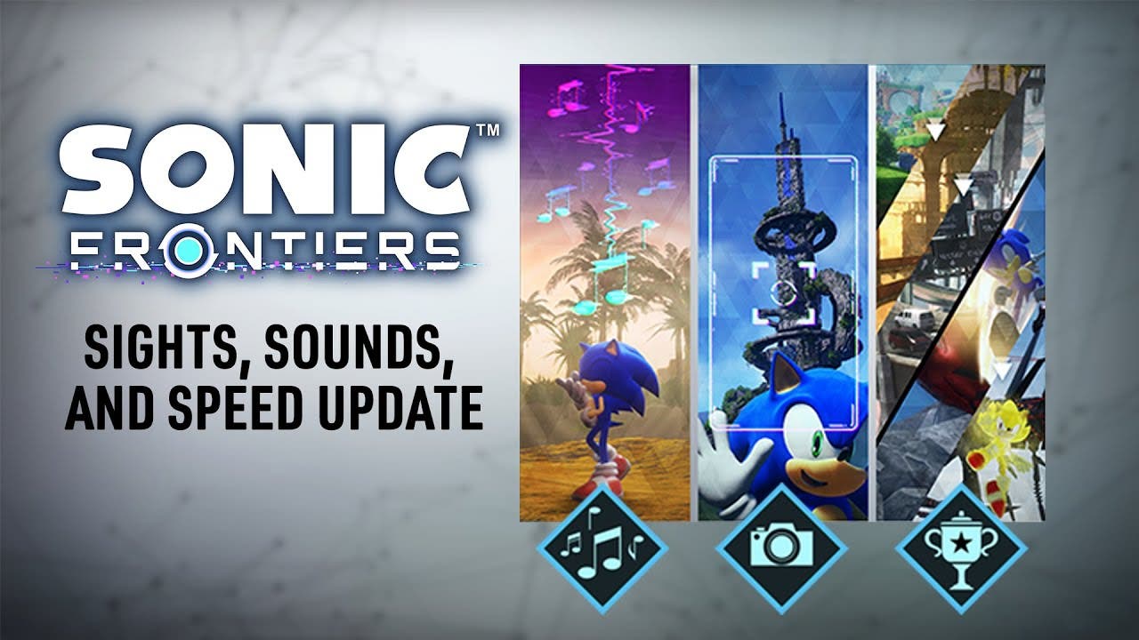 Sonic Frontiers celebra la llegada de su actualización gratuita Sights, Sounds and Speed con este tráiler