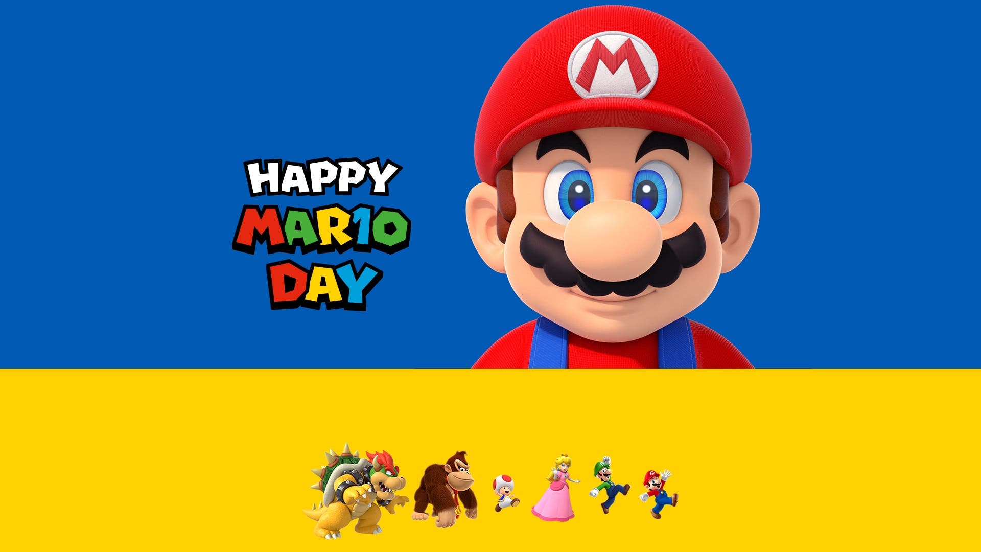 Nintendo detalla sus planes para el Día de Super Mario 2023 con ofertas y mucho más