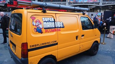 La furgoneta de Super Mario y Luigi existe en la vida real