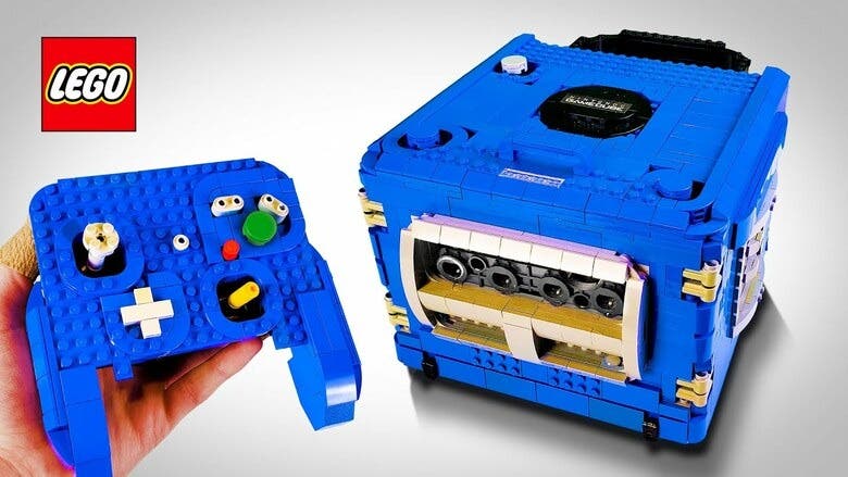 Crean una Nintendo GameCube y una Game Boy completamente funcionales con LEGO