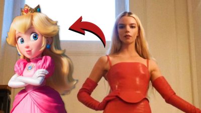 Anya Taylor-Joy sorprende con este conjunto para la presentación de la película de Super Mario Bros.