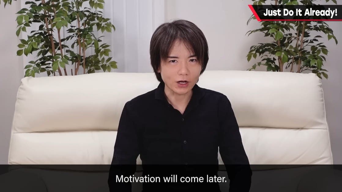 Sakurai comparte el secreto para vencer a la procrastinación