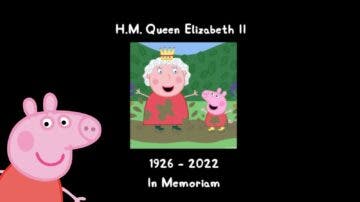 El nuevo juego de Peppa Pig incluye un homenaje a Isabel II del Reino Unido