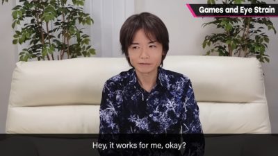 Sakurai ofrece consejos para cuidar nuestros ojos en su nuevo vídeo