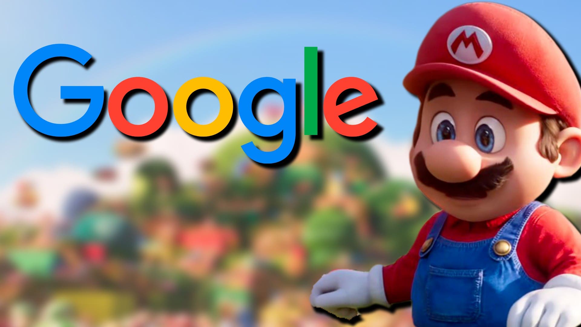 Google muestra un simpático huevo de pascua con la película de Super Mario
