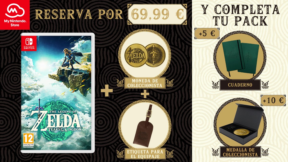 Reserva The Legend of Zelda: Tears of the Kingdom en la My Nintendo Store