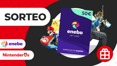 [Act.] ¡Sorteamos una tarjeta de 50€ de eneba entre los usuarios registrados de la web!