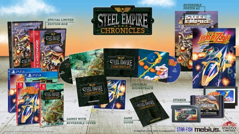 Steel Empire Chronicles ha sido anunciado para Nintendo Switch