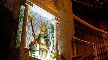 Aparecen altares reales de Zelda: Tears of the Kingdom en Nápoles