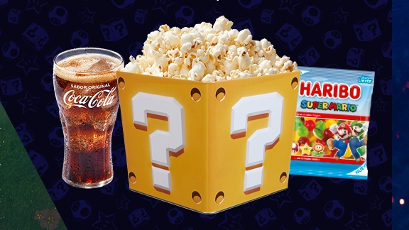 Cómo conseguir el cubo de palomitas exclusivo de la película de Super Mario en España y más