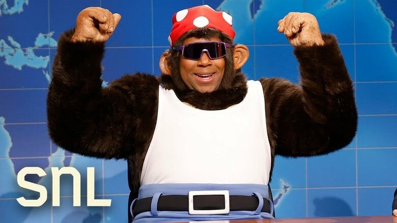Mira la peculiar aparición de Funky Kong en Saturday Night Live