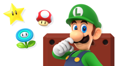 Nintendo lanza nuevo arte oficial de Luigi