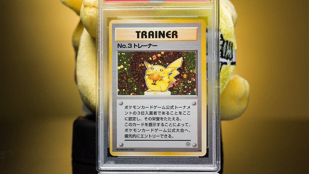 Carta de Pikachu del JCC Pokémon se subasta por una cifra estratosférica