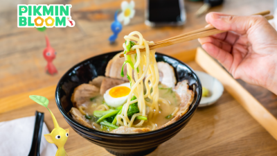 Pikmin Bloom celebra la llegada de Pikmin disfrazados con llavero de ramen