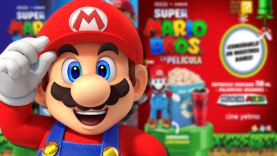 Así son los menús de la película de Super Mario en Yelmo Cines