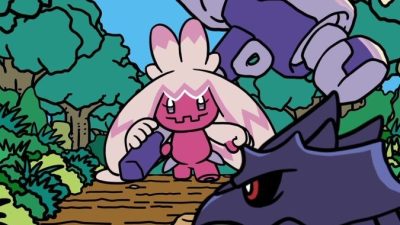Mira esta genial animación oficial Pokémon de Tinkaton