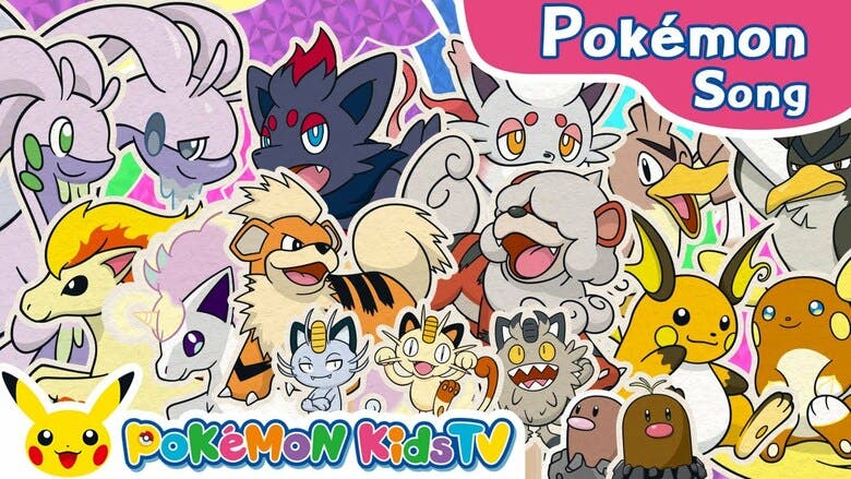 Nuevo vídeo musical Pokémon oficial centrado en las formas regionales