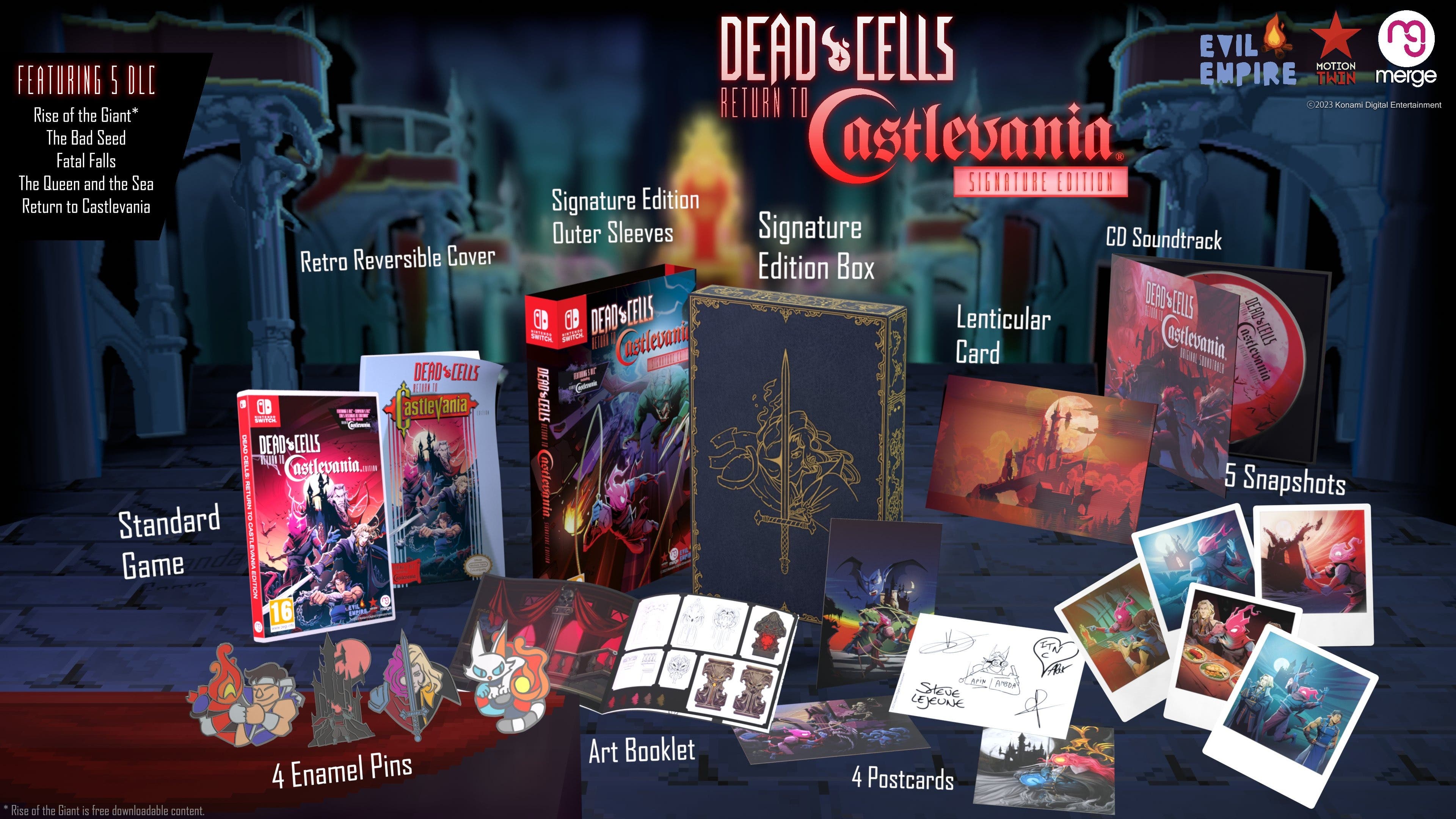 Dead Cells: Return to Castlevania confirma estas ediciones físicas para Nintendo Switch