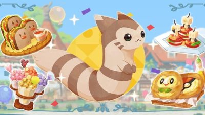 Pokémon Café ReMix confirma la llegada del adorable Furret