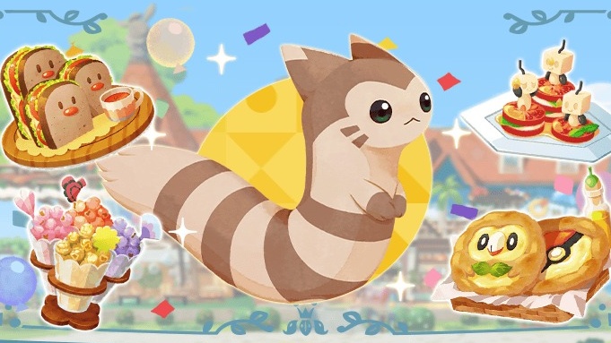 Pokémon Café ReMix estrena eventos de Furret y Snorlax