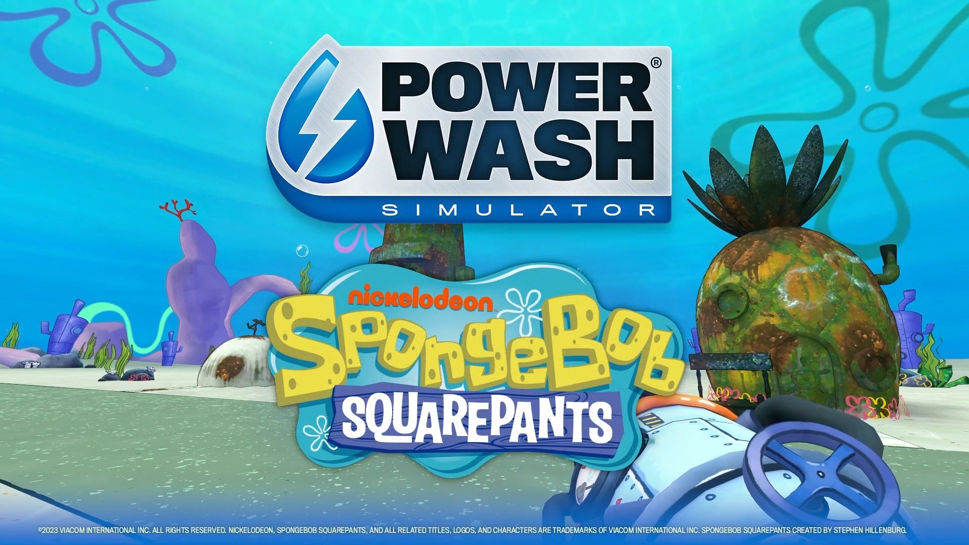 PowerWash Simulator confirma DLC de Bob Esponja