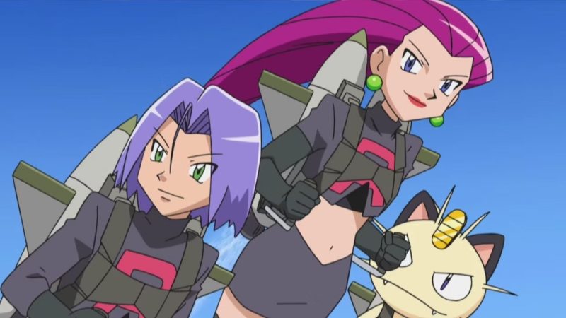 Pokémon: Así era la relación entre Jesee y James