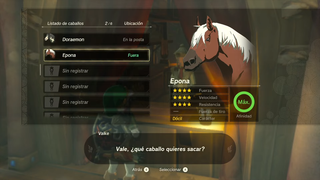 caballos zelda