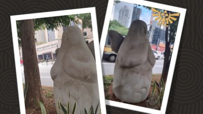 Estatuas de la Diosa Hylia están apareciendo en São Paulo