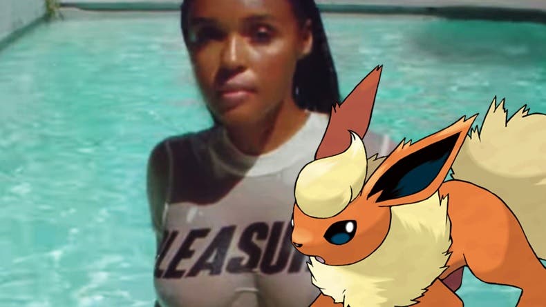 Janelle Monáe incluye guiño Pokémon a Flareon en su nuevo y provocativo vídeo