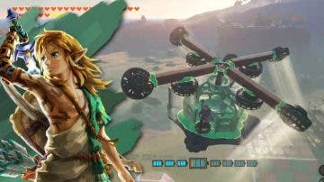 Crean un helicóptero funcional en Zelda: Tears of the Kingdom