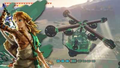 Crean un helicóptero funcional en Zelda: Tears of the Kingdom