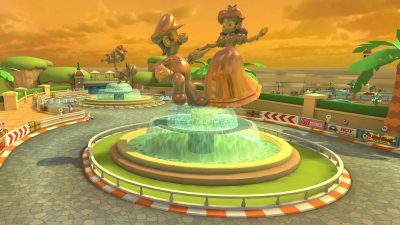 Comparativas en vídeo de Circuito de Daisy y Pista Peach en Mario Kart Tour con sus versiones originales