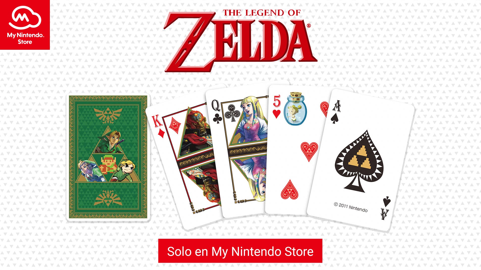 My Nintendo tiene en stock esta baraja de Zelda