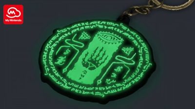 My Nintendo recibe este llavero de Zelda: Tears of the Kingdom que brilla en la oscuridad en su catálogo americano