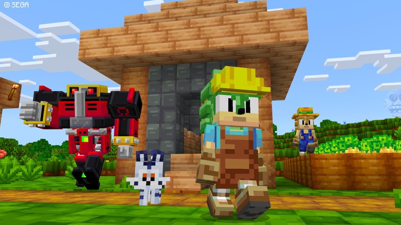 Minecraft recibe este pack de texturas de Sonic