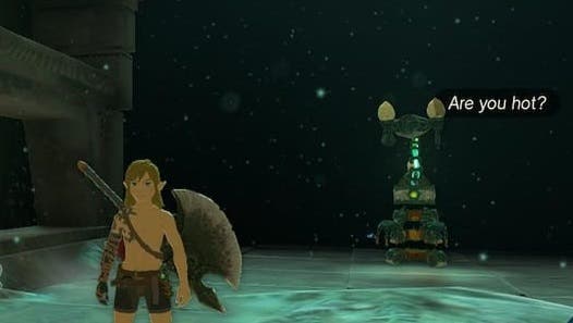 Los personajes tienen curiosas reacciones al ver a Link desnudo en Zelda: Tears of the Kingdom