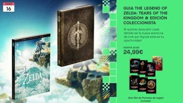 Ya se puede reservar la Guía The Legend of Zelda: Tears of the Kingdom Edición Coleccionista